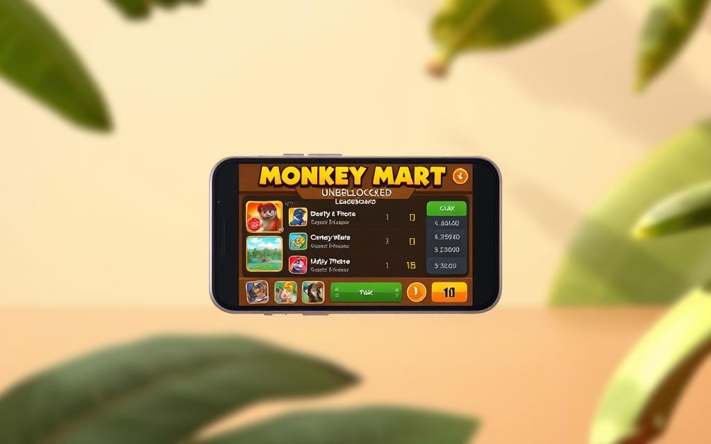 Monkey Mart Unblocked6x gameplay interface